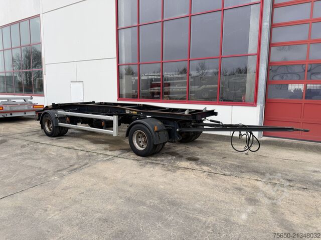 Swap chassis trailer Hüffermann HSA1860  2 Achs Abrollmulden Anhänger