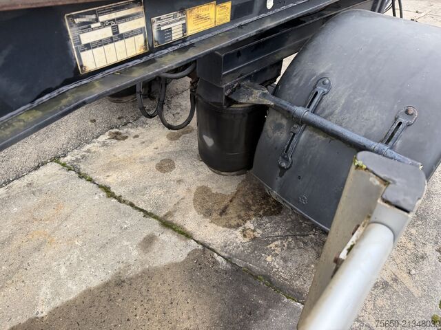 Swap chassis trailer Hüffermann HSA1860  2 Achs Abrollmulden Anhänger