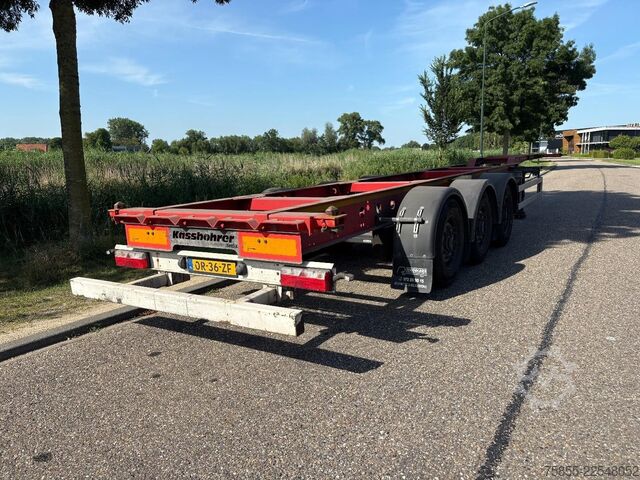 Containertransport Kassbohrer MULTICONT 40 HC-45FT / BPW Disc / APK-TuV:12-2026
