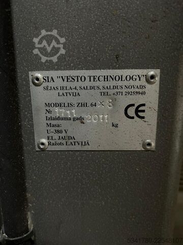 Joinery machine Vesto Technology ZHL 64 x 8