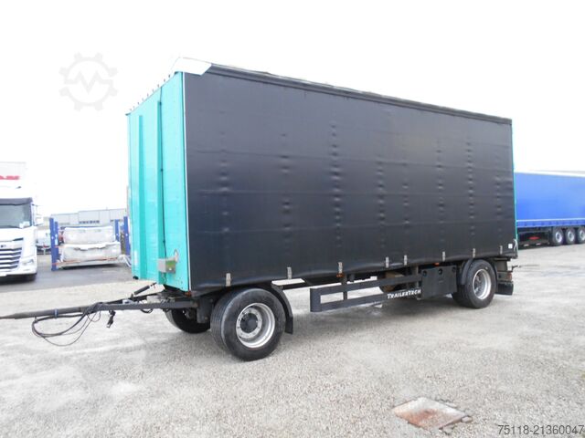 Open trailer with tarp TRAILERTECH RIMORCHIO