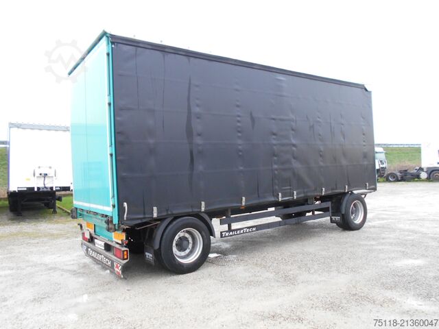 Open trailer with tarp TRAILERTECH RIMORCHIO
