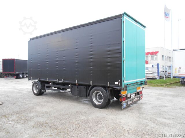 Open trailer with tarp TRAILERTECH RIMORCHIO