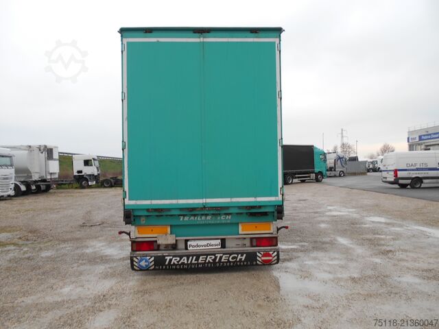Open trailer with tarp TRAILERTECH RIMORCHIO