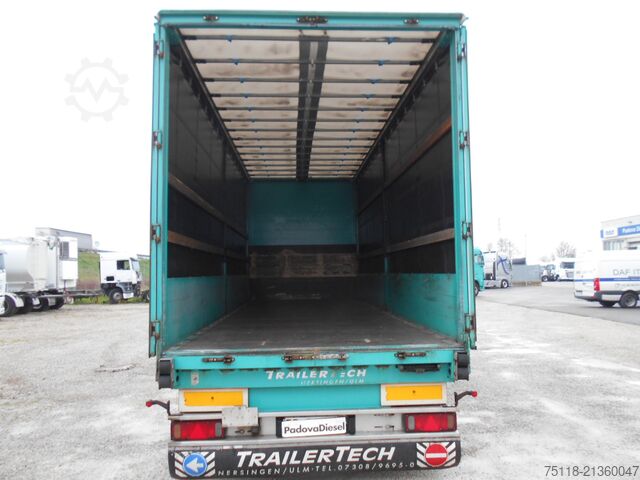 Open trailer with tarp TRAILERTECH RIMORCHIO