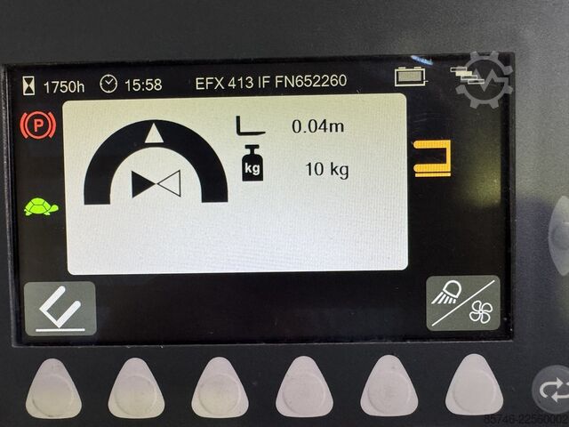 EFX 413 X + i * with wire guidance!! Triplex FFL!! NEW battery!! JUNGHEINRICH EFX 413 X + i * with Wire Guidance !! Triplex FFL !! NEW battery !!