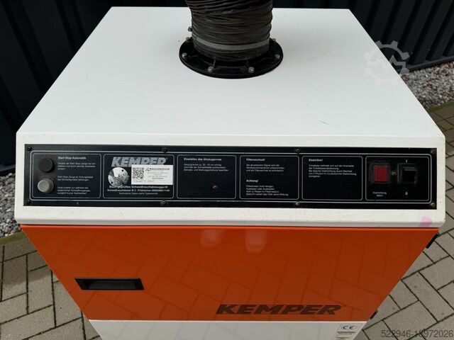 Kemper welding fume extraction system type 84150 Kemper GmbH 84150