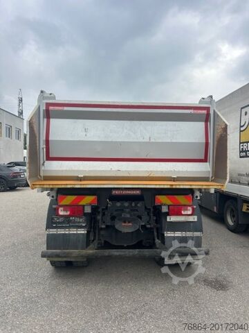 Three-sided tipper truck DAF CF 480 FAG KIPPER 8X4 MX-13 355H3