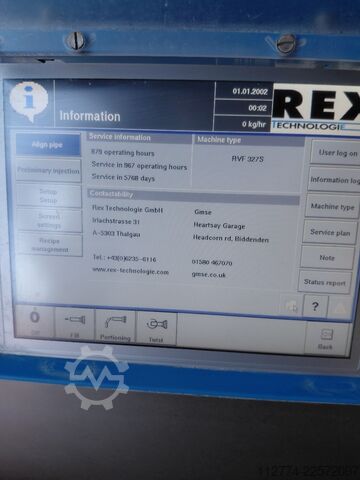 Meat processing machine Rex RVF 327S