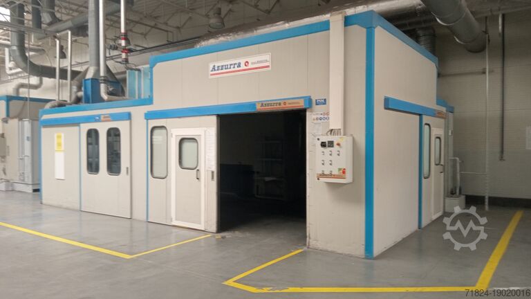 Tecno Azzurra MIX 5x10 (10 m) Kabina lakierniczo - suszarnicza Azzurra