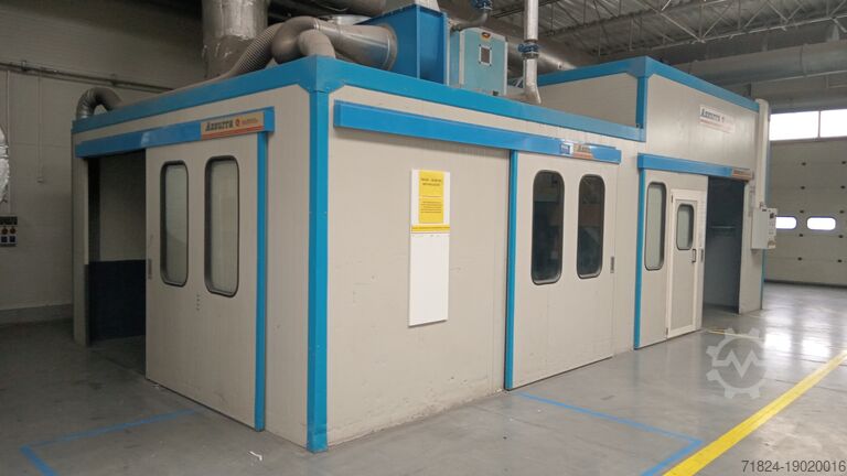 Tecno Azzurra MIX 5x10 (10 m) Kabina lakierniczo - suszarnicza Azzurra