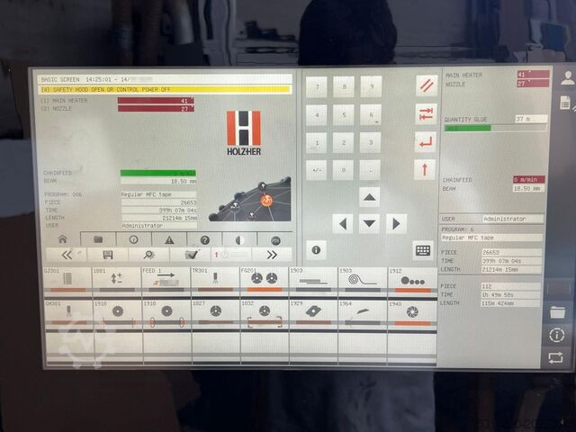 Edgebander HOLZ-HER 1308XL Edge Bander