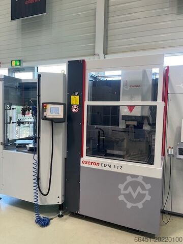 Sinker EDM machine with automation Exeron EDM312MF30+AWEX100/5