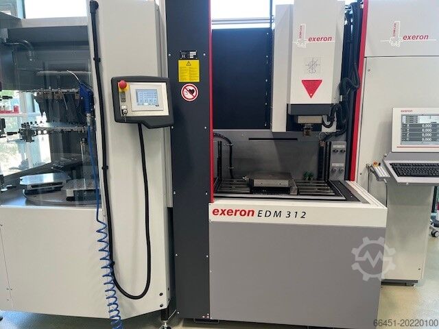 Sinker EDM machine with automation Exeron EDM312MF30+AWEX100/5