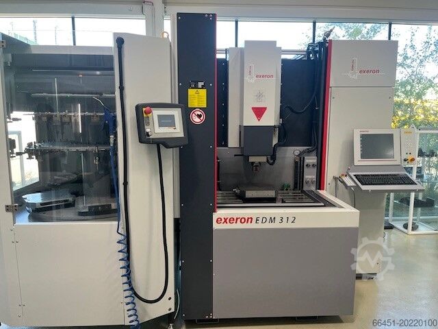 Sinker EDM machine with automation Exeron EDM312MF30+AWEX100/5