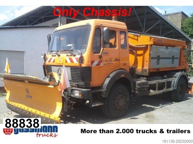 Truck chassis Mercedes-Benz NG 1928 A 4x4, V8-Motor, Winterdienstaustattung