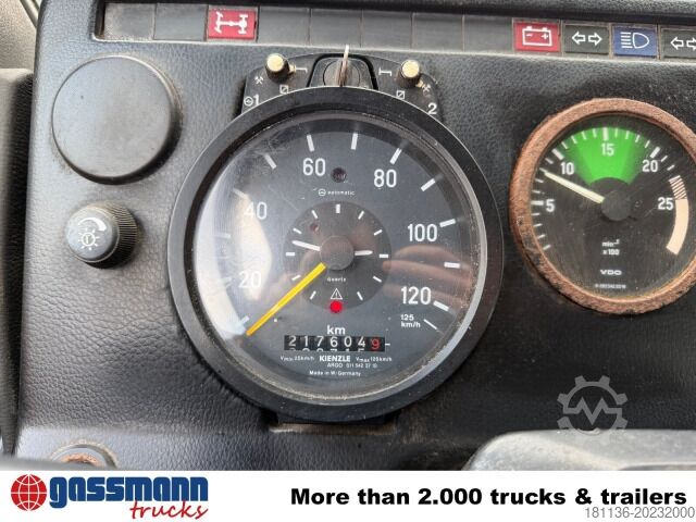 Truck chassis Mercedes-Benz NG 1928 A 4x4, V8-Motor, Winterdienstaustattung