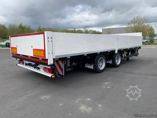 Loading platform PAVIC TBPA 14 64ZC PRITSCHE MIT CONTAINERVERRIEGELUNG...