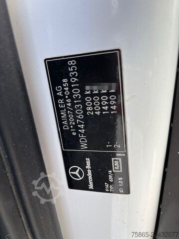 Delivery van Mercedes-Benz Vito 109 CDI Lang / Injectors defect / Airco / ...