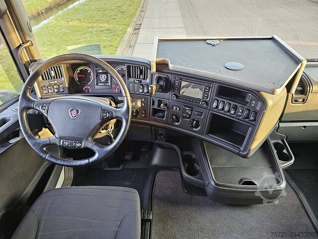 Platform trailer SCANIA R450 HMF 5020