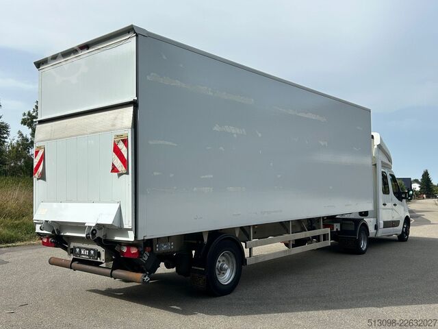 Box van OPEL MOVANO DoKa MINISATTEL+AUFFLIEGER LBW KLIMA TEM.