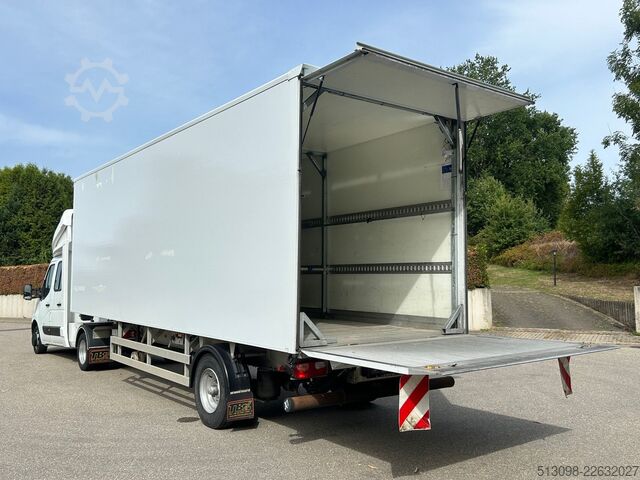 Box van OPEL MOVANO DoKa MINISATTEL+AUFFLIEGER LBW KLIMA TEM.