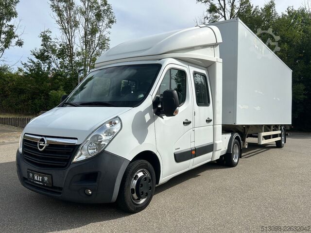 Van OPEL MOVANO DoKa MINISATTEL+AUFFLIEGER LBW KLIMA TEM.