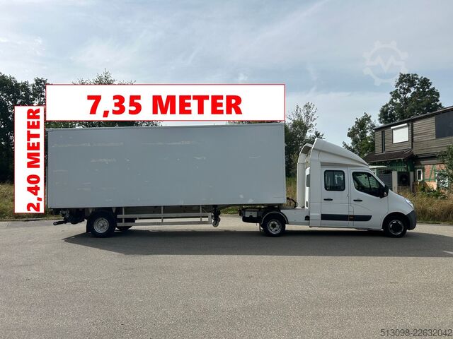 Van OPEL MOVANO DoKa MINISATTEL+AUFFLIEGER LBW KLIMA TEM.