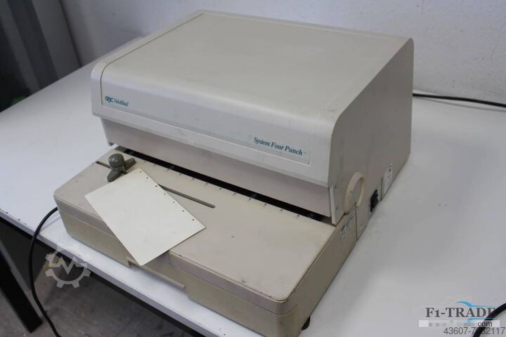 Puching machine for wallets GBC Velo Bind