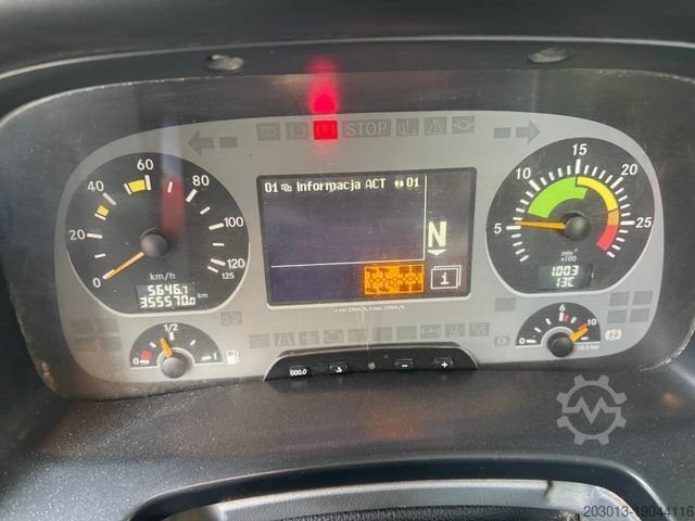 Three-sided tipper truck MERCEDES-BENZ ACTROS 4144 8x8 EURO4 DSK Meiller