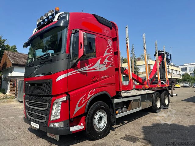 Timber transporter Volvo FH 540 6x4*Kurzholz*Epsilon M12Z*Glogger*Retarder