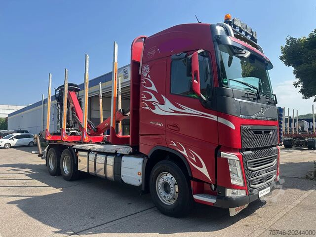 Timber transporter Volvo FH 540 6x4*Kurzholz*Epsilon M12Z*Glogger*Retarder