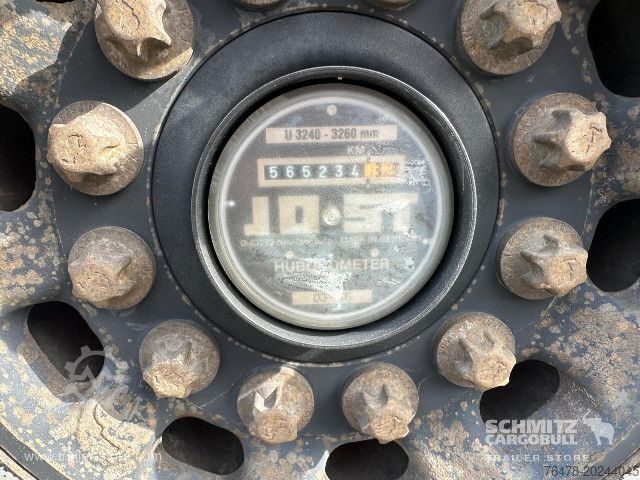 Open semitrailer with tarp Schmitz Cargobull Curtainsider Standard