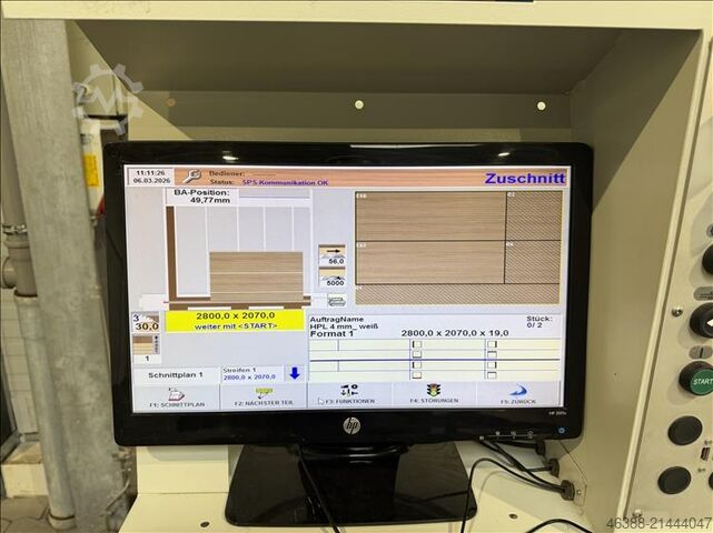 Druckbalkensäge PANHANS  ECOPAN -gebraucht- PANHANS ECOPAN