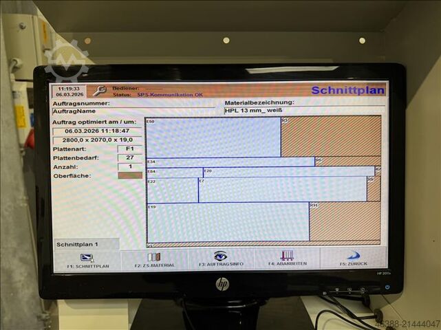 Druckbalkensäge PANHANS  ECOPAN -gebraucht- PANHANS ECOPAN