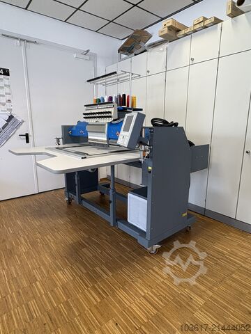 Stickmaschine ZSK RACER 1 XL Freiarm + Kappe + Bordüre