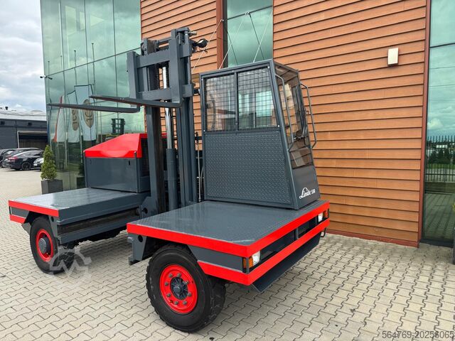 Side loading forklift Linde S50/ Mast with free lift