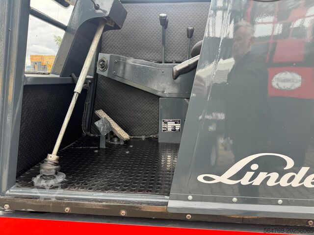 Side loading forklift Linde S50/ Mast with free lift