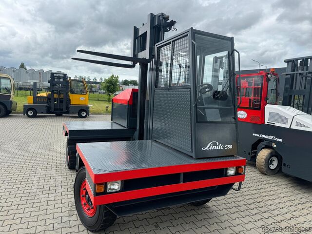 Side loading forklift Linde S50/ Mast with free lift