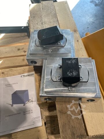 Container rollers for moving standard containers Haacon Typ: 4336.16-231720