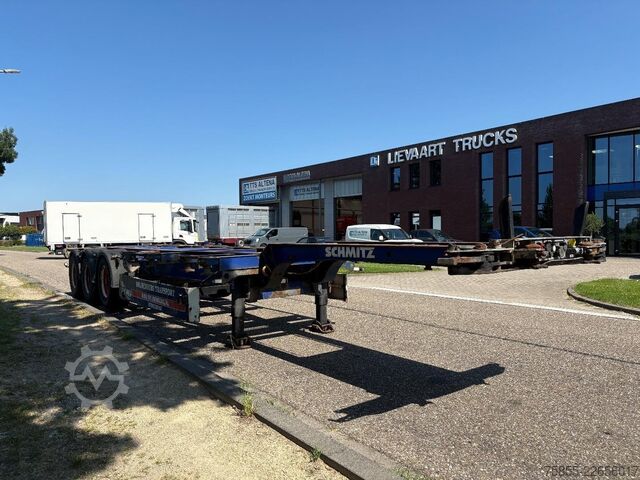 Containertransport Schmitz SCF 24 G Multichassis / BPW Axles / Liftaxle / ...
