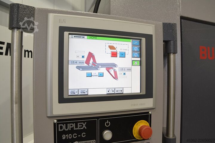 Beidseitige Breitbandschleifmaschine HOUFEK Duplex 910