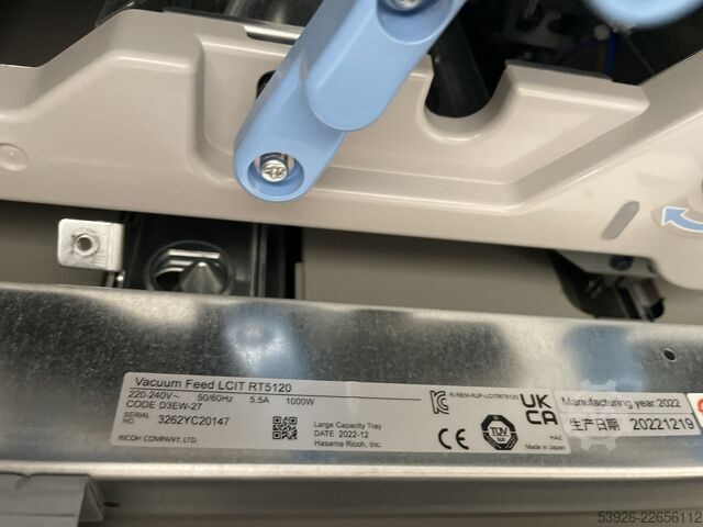 Digitaldruckmaschine Ricoh Pro C9200 incl. Paper Deck, Finisher and Fiery