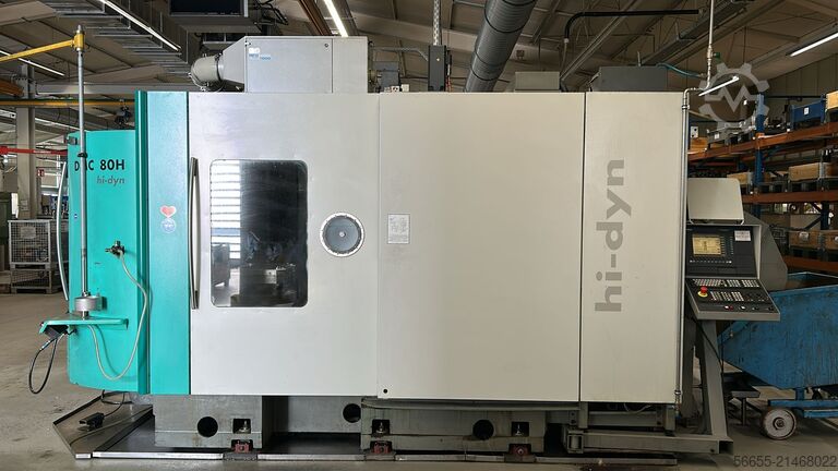Vertical machining center DMG DMC 80 H Hi-Dyn RS4