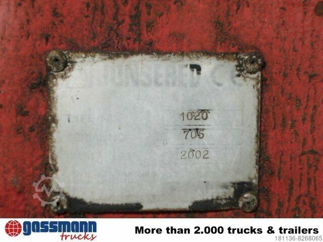 Truck mounted crane Jonsered 1020