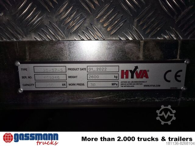 Roll-off tipper truck  T20-57-S Abrollanlage, 10x VORHANDEN!