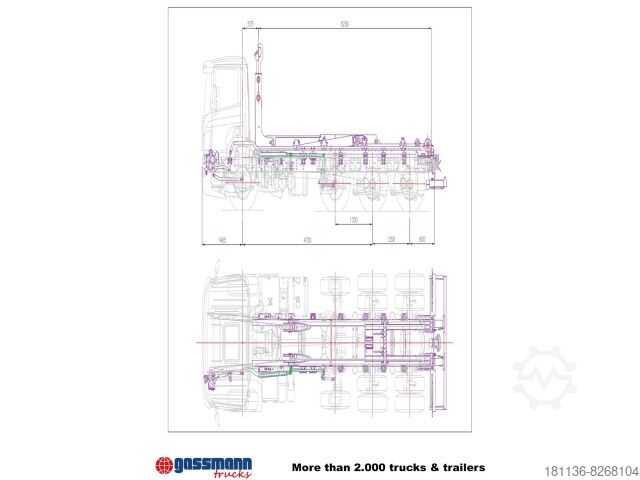Roll-off tipper truck  T20-57-S Abrollanlage, 10x VORHANDEN!