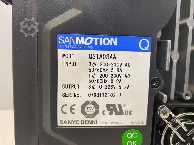 Drives SANYO SANYO SANMOTION Servodrive für Y-Achse / QS1A03AA