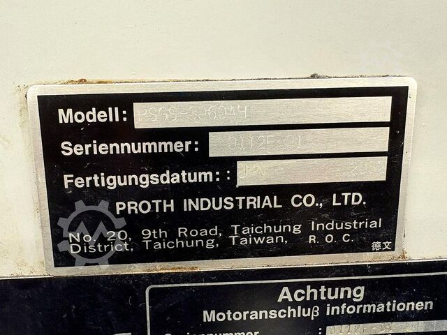 Flachschleifmaschine PROTH PSGS-3060AH