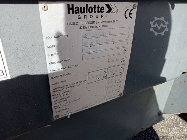 Gelenkarbeitsbühne Haulotte HA16 RTJ PRO (16m)